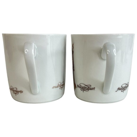 4 Mitterteich Porzellan Cappuccino Cup & Saucer Clock Pattern 7 3/4 IN Germany - Picture 5 of 13